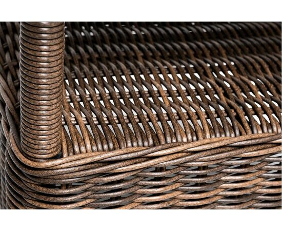 "Толедо" лаунж-зона из искусственного ротанга, цвет коричневый, изображение 7 | Интернет магазин мебели и декора LifeDekor