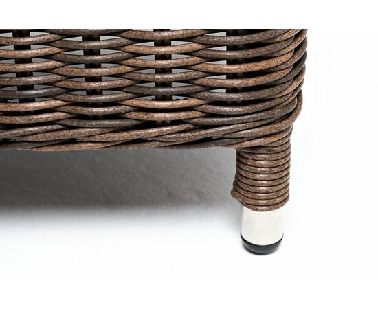 "Толедо" лаунж-зона из искусственного ротанга, цвет коричневый, изображение 8 | Интернет магазин мебели и декора LifeDekor