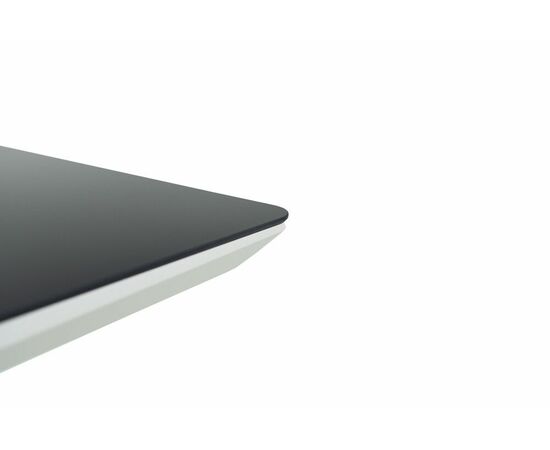 Стол Торонто 140, Белый с чёрным стеклом/Ель умбра, белый, изображение 4 | Интернет магазин мебели и декора LifeDekor