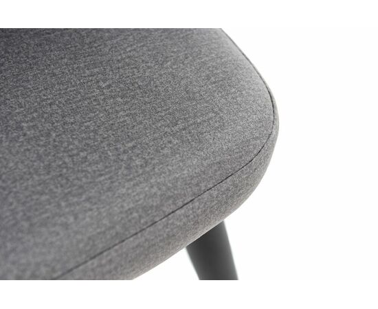 Стул Белиз, Черный муар/Monolit Grey, изображение 8 | Интернет магазин мебели и декора LifeDekor