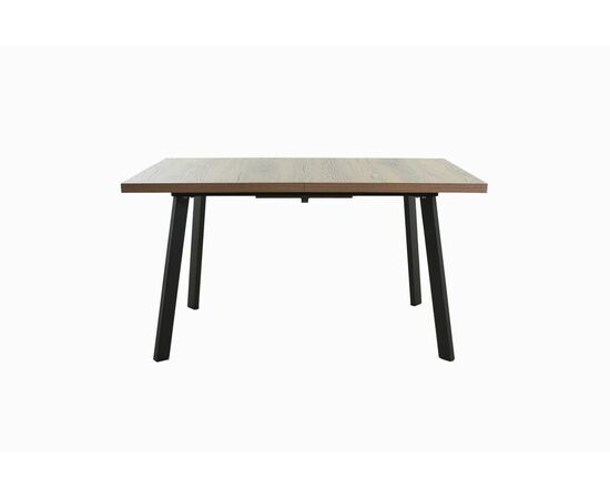 Стол Осло 140, Дуб гудзон шоколадный, Шамони/Чёрный | Интернет магазин мебели и декора LifeDekor