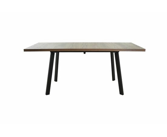 Стол Осло 140, Дуб гудзон шоколадный, Шамони/Чёрный, изображение 7 | Интернет магазин мебели и декора LifeDekor