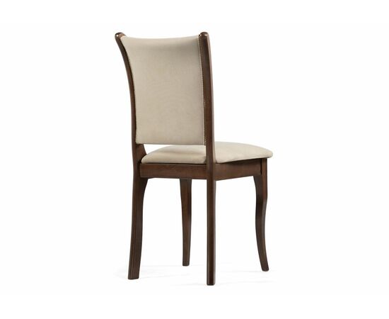 Стул деревянный Санати сливочный раф / темный орех, изображение 4 | Интернет магазин мебели и декора LifeDekor
