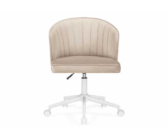 Офисное кресло Дэни бежевый / белый, изображение 2 | Интернет магазин мебели и декора LifeDekor