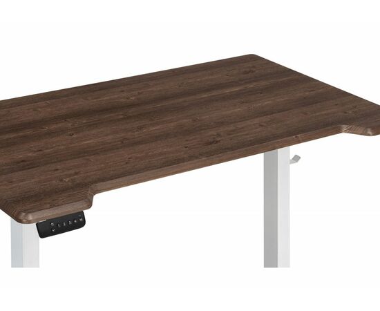 Компьютерный стол Маркос с механизмом подъема 120х75х75 орех кантри / белый, изображение 7 | Интернет магазин мебели и декора LifeDekor