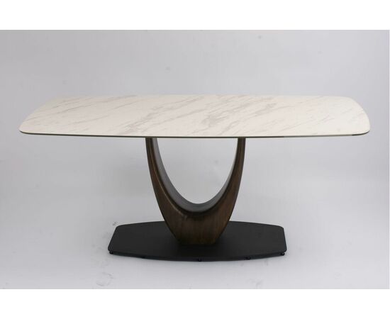 Стол обеденный Римини MC3020-200WT, 200х110х76 см, белая керамика | Интернет магазин мебели и декора LifeDekor