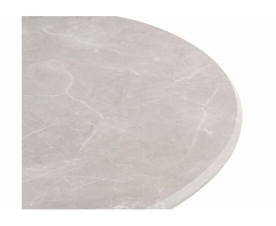 Стол деревянный Абилин 100 мрамор светло-серый / белый матовый, изображение 4 | Интернет магазин мебели и декора LifeDekor