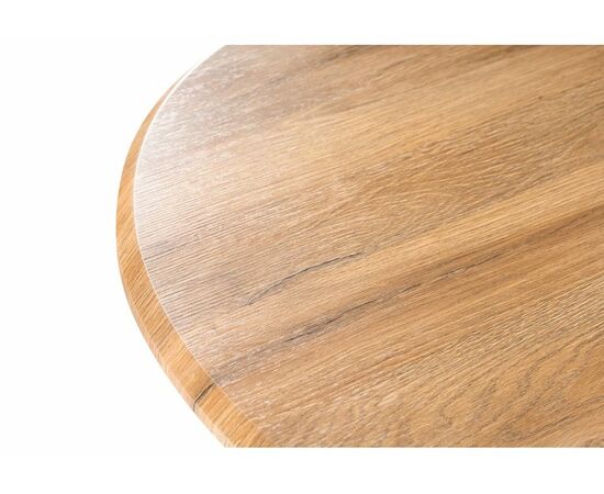 Стол деревянный Абилин 90 дуб вотан / белый матовый, изображение 5 | Интернет магазин мебели и декора LifeDekor