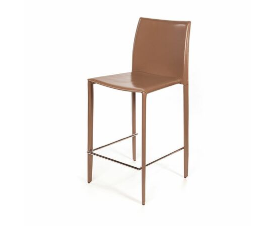 Стул полубарный Rolf, кожа капучино, изображение 8 | Интернет магазин мебели и декора LifeDekor