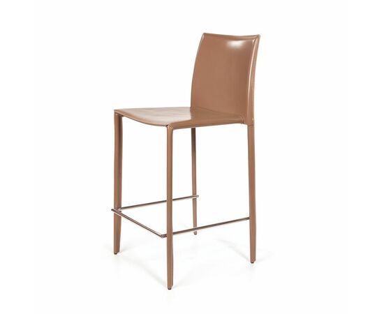 Стул полубарный Rolf, кожа капучино, изображение 4 | Интернет магазин мебели и декора LifeDekor