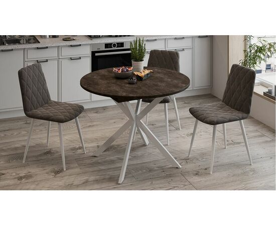 Стол обеденный раздвижной «Мэдисон» Тип 1 | Интернет магазин мебели и декора LifeDekor