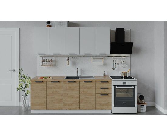 Кухонный гарнитур «Детройт» длиной 200 см | Интернет магазин мебели и декора LifeDekor