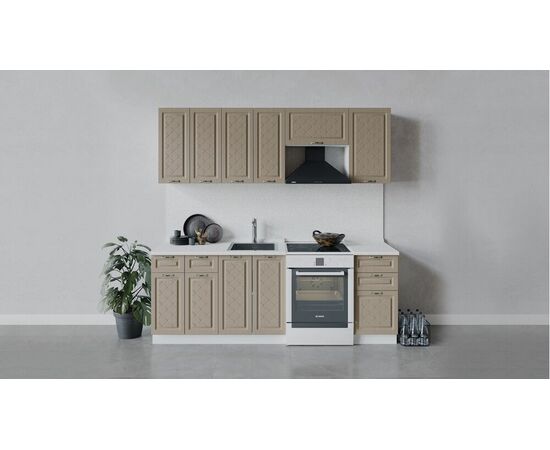 Кухонный гарнитур «Бьянка» длиной 220 см | Интернет магазин мебели и декора LifeDekor