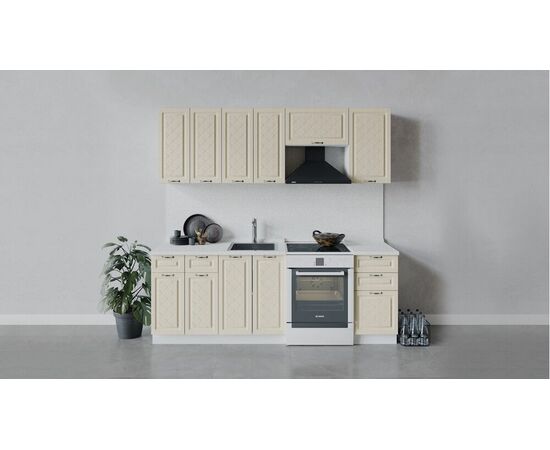 Кухонный гарнитур «Бьянка» длиной 220 см | Интернет магазин мебели и декора LifeDekor