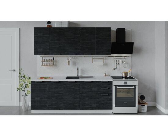 Кухонный гарнитур «Детройт» длиной 200 см | Интернет магазин мебели и декора LifeDekor