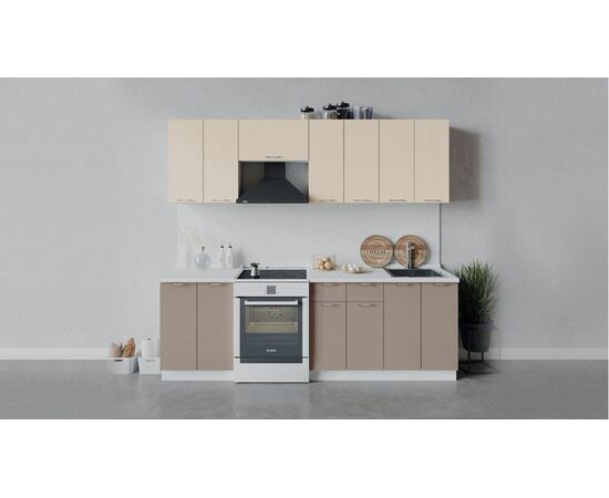 Кухонный гарнитур «Весна» длиной 240 см | Интернет магазин мебели и декора LifeDekor