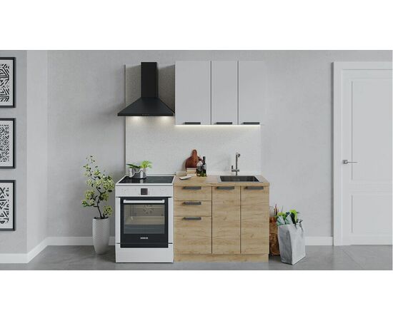 Кухонный гарнитур «Детройт» длиной 100 см | Интернет магазин мебели и декора LifeDekor