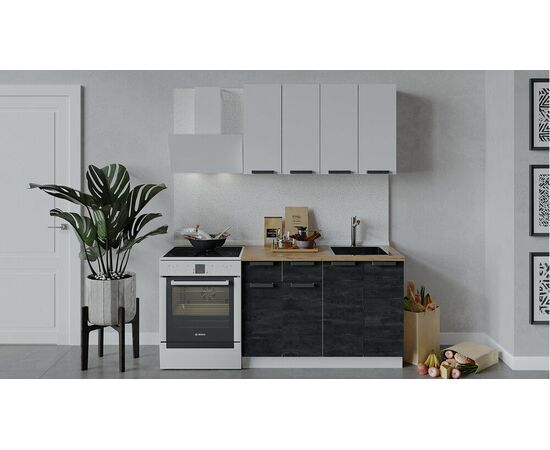 Кухонный гарнитур «Детройт» длиной 120 см | Интернет магазин мебели и декора LifeDekor