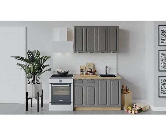 Кухонный гарнитур «Бьянка» длиной 120 см | Интернет магазин мебели и декора LifeDekor