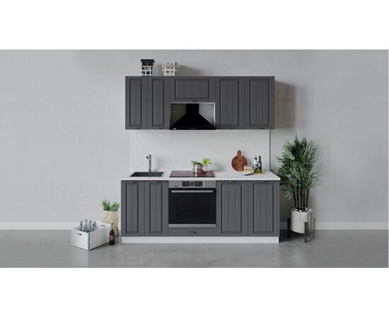 Кухонный гарнитур «Лина» длиной 200 см со шкафом НБ | Интернет магазин мебели и декора LifeDekor