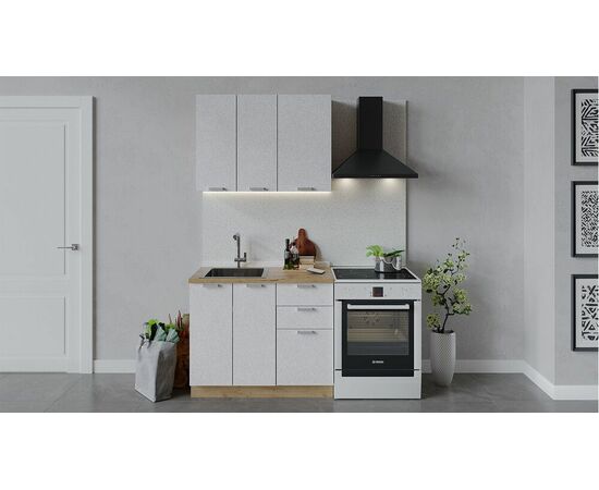 Кухонный гарнитур «Гранита» длиной 100 см | Интернет магазин мебели и декора LifeDekor