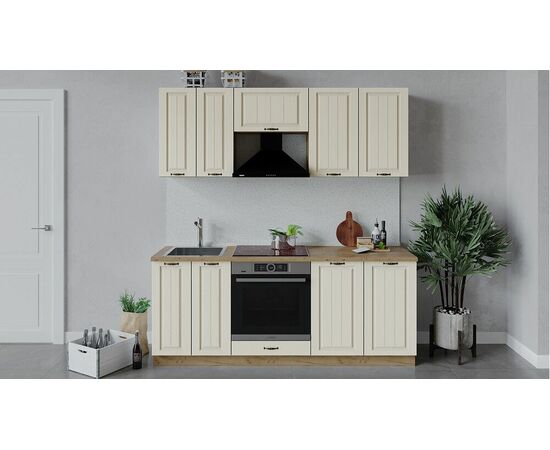 Кухонный гарнитур «Лина» длиной 200 см со шкафом НБ | Интернет магазин мебели и декора LifeDekor