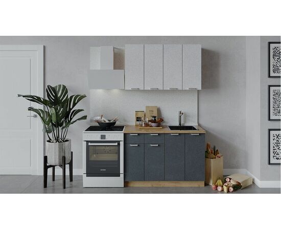 Кухонный гарнитур «Гранита» длиной 120 см | Интернет магазин мебели и декора LifeDekor