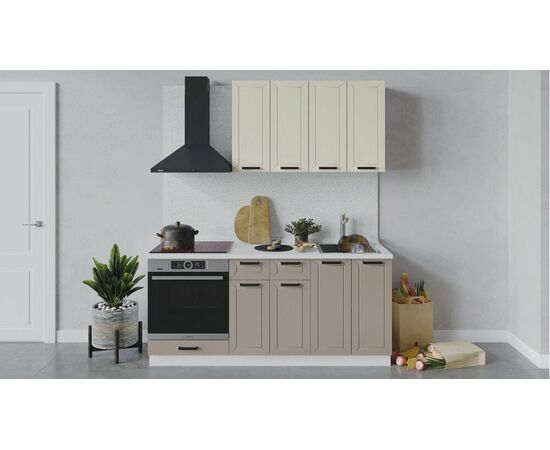 Кухонный гарнитур «Лорас» длиной 180 см со шкафом НБ | Интернет магазин мебели и декора LifeDekor