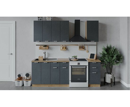 Кухонный гарнитур «Гранита» длиной 160 см | Интернет магазин мебели и декора LifeDekor