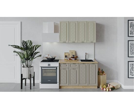 Кухонный гарнитур «Бьянка» длиной 120 см | Интернет магазин мебели и декора LifeDekor