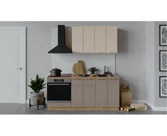 Кухонный гарнитур «Весна» длиной 180 см со шкафом НБ | Интернет магазин мебели и декора LifeDekor