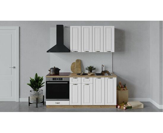 Кухонный гарнитур «Лина» длиной 180 см со шкафом НБ | Интернет магазин мебели и декора LifeDekor