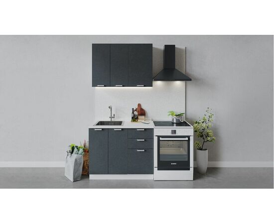 Кухонный гарнитур «Гранита» длиной 100 см | Интернет магазин мебели и декора LifeDekor