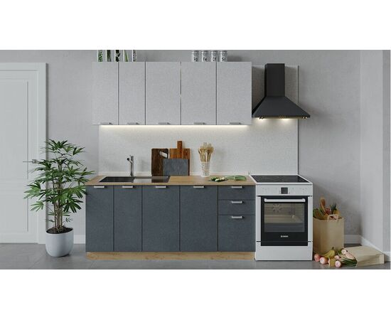 Кухонный гарнитур «Гранита» длиной 180 см | Интернет магазин мебели и декора LifeDekor