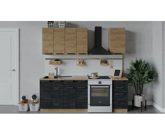 Кухонный гарнитур «Детройт» длиной 160 см | Интернет магазин мебели и декора LifeDekor