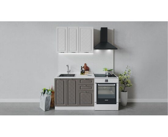 Кухонный гарнитур «Бьянка» длиной 100 см | Интернет магазин мебели и декора LifeDekor