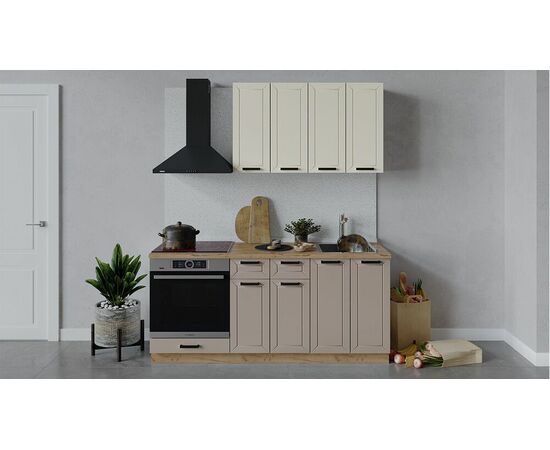 Кухонный гарнитур «Лорас» длиной 180 см со шкафом НБ | Интернет магазин мебели и декора LifeDekor