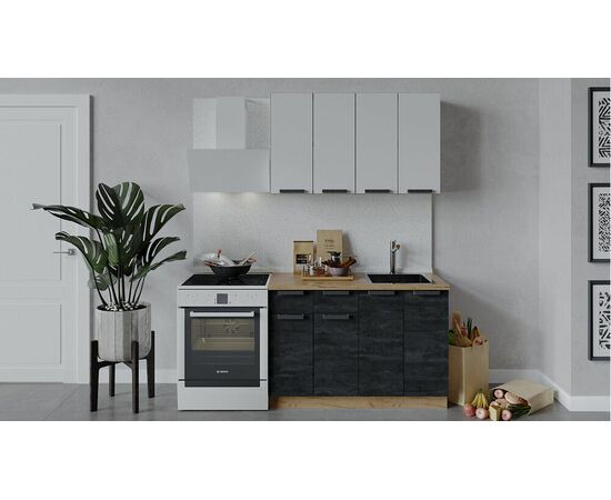 Кухонный гарнитур «Детройт» длиной 120 см | Интернет магазин мебели и декора LifeDekor