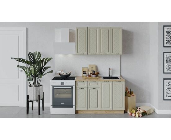 Кухонный гарнитур «Бьянка» длиной 120 см | Интернет магазин мебели и декора LifeDekor