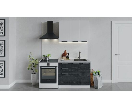 Кухонный гарнитур «Детройт» длиной 100 см | Интернет магазин мебели и декора LifeDekor