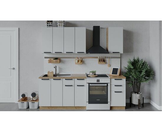 Кухонный гарнитур «Детройт» длиной 160 см | Интернет магазин мебели и декора LifeDekor