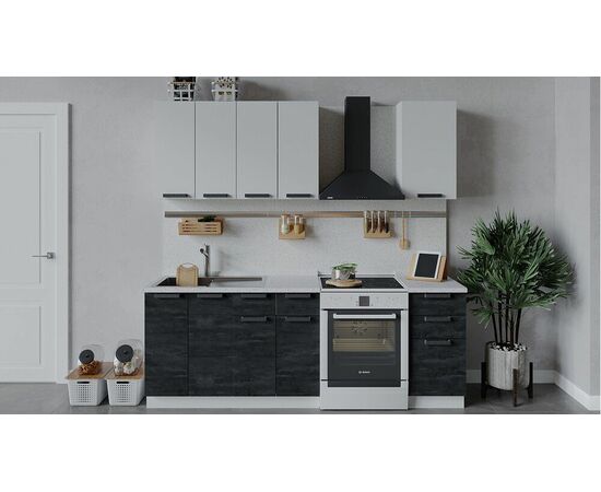 Кухонный гарнитур «Детройт» длиной 160 см | Интернет магазин мебели и декора LifeDekor