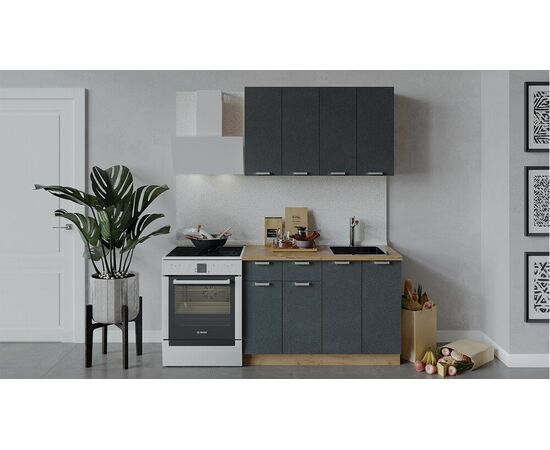 Кухонный гарнитур «Гранита» длиной 120 см | Интернет магазин мебели и декора LifeDekor