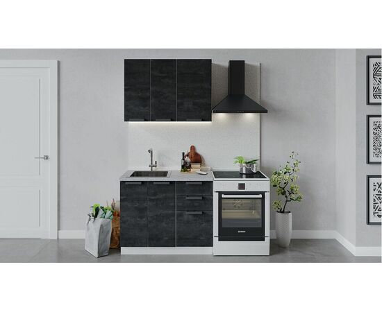 Кухонный гарнитур «Детройт» длиной 100 см | Интернет магазин мебели и декора LifeDekor