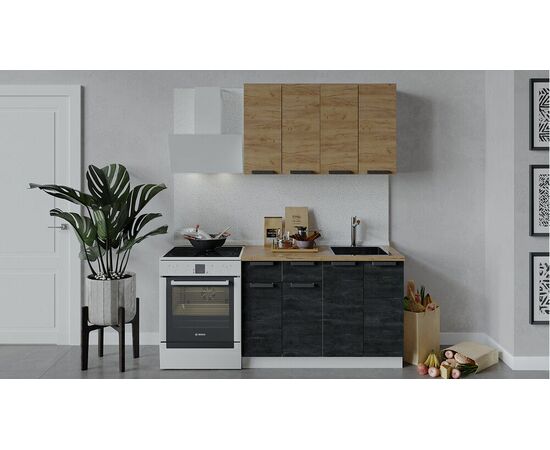 Кухонный гарнитур «Детройт» длиной 120 см | Интернет магазин мебели и декора LifeDekor