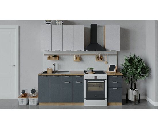 Кухонный гарнитур «Гранита» длиной 160 см | Интернет магазин мебели и декора LifeDekor