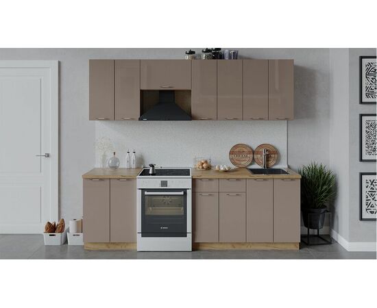 Кухонный гарнитур «Весна» длиной 240 см | Интернет магазин мебели и декора LifeDekor