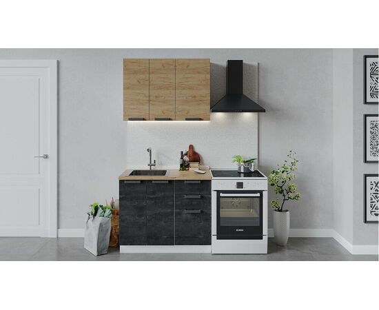 Кухонный гарнитур «Детройт» длиной 100 см | Интернет магазин мебели и декора LifeDekor