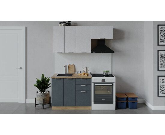 Кухонный гарнитур «Гранита» длиной 160 см | Интернет магазин мебели и декора LifeDekor