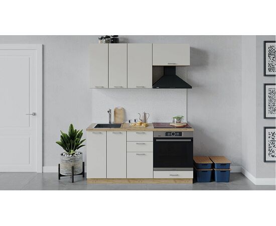 Кухонный гарнитур «Габриэлла» длиной 160 см со шкафом НБ | Интернет магазин мебели и декора LifeDekor